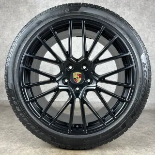 Winterräder Porsche Cayenne Coupé E3 21" Original RS Spyder Felgen Turbo GTS 9YB 9Y0044630S - Bild 2