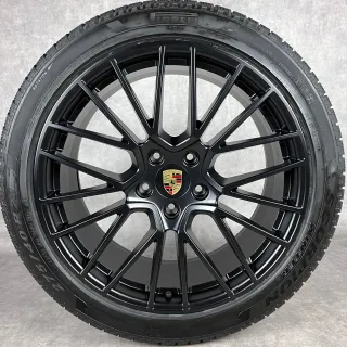 Winterräder Porsche Cayenne Coupé E3 21" Original RS Spyder Felgen Turbo GTS 9YB 9Y0044630S - Bild 3