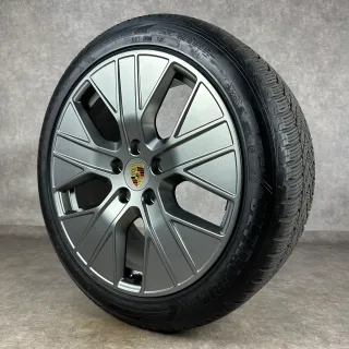 Winterräder Porsche Taycan J1-2 20" S 4S GTS Original Turbo Aero Design Felgen 9J1073603CC - Bild 7
