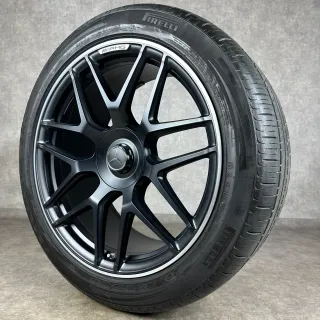 Original Mercedes G63 AMG Sommerräder Felgen 22" Kreuzspeiche A4634012000-7X71 G-Klasse W463 W465 - Bild 7