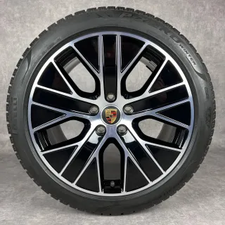 Winterräder Porsche Taycan 20" Original Turbo Aero Design Felgen Cross Turismo S 4S GTS - Bild 5