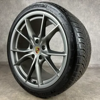 Winterräder Porsche 991.2 20" Original Carrera SIV C4 4S TARGA TURBO Platinum 99104460126 - Bild 7