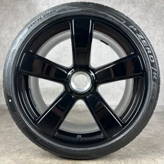 Sommerräder Porsche 992.2 20+21 Zoll Original Sport Classic Zentralverschluss Felgen 992601025AP 992601025EC - Bild 3
