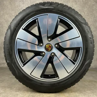 Winterräder Porsche Taycan 19" Original S AERO Felgen 4S 9J1 073 601 B - Bild 3