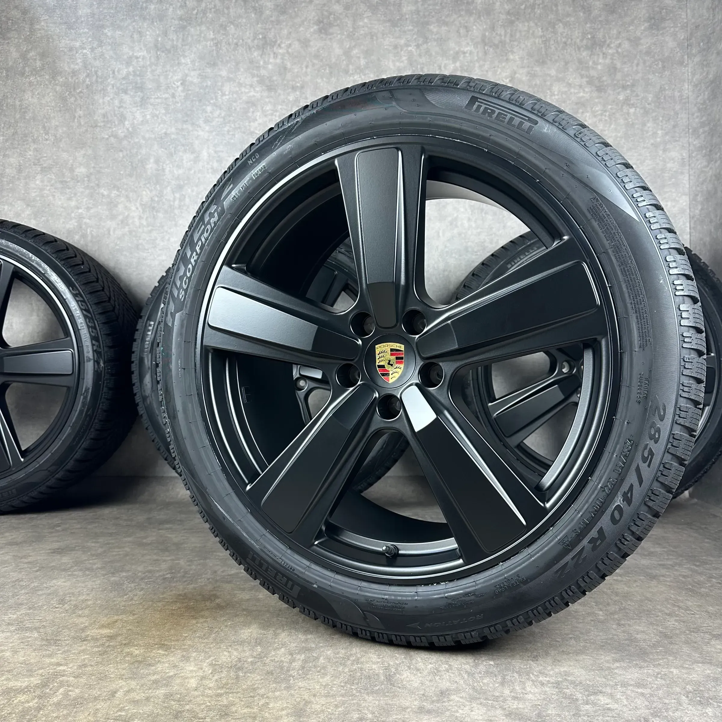 Winterräder Cayenne E3-II 22" Original Exclusive Design Felgen Turbo 9Y0044663R - Bild 1