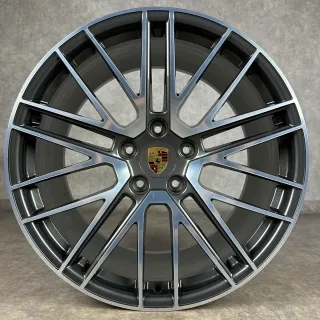 Sommerräder Porsche 911 992.1 20"/21" Original 911 Turbo V Design 5 S Felgen TOP - Bild 4