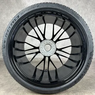 Winterräder Porsche 992.2 20+21 Zoll Original Turbo S Zentralverschluss Felgen 992601025DT 992601025EA - Bild 9