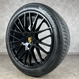 Winterräder Porsche Cayenne E3 21" Original RS Spyder Felgen Turbo S GTS 9Y0 TOP 9Y0044610H - Bild 7