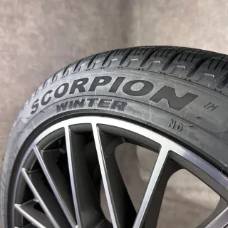 Winterräder Porsche Cayenne Coupe E3 Original 21" RS Spyder Felgen Turbo GTS 9YB NEU 9Y0044630H - Bild 8