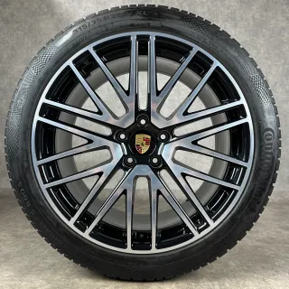 Winterräder Porsche Cayenne E3-2 22" Original Turbo V Felgen 9Y0044663T NC0 GTS S HYBRID - Bild 5