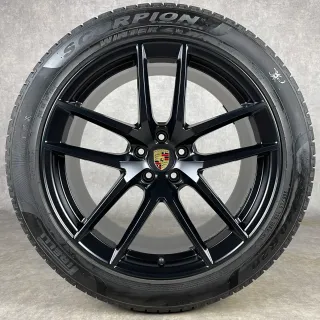 Winterräder Porsche Macan III 20" Original S Rad Felgen Turbo GTS S  T schwarz 95B044651E - Bild 5