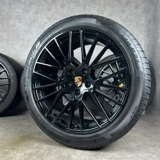 Winterräder Porsche Cayenne E3 21" Original RS Spyder Felgen Turbo S GTS 9Y0 TOP 9Y0044610H - Bild 1