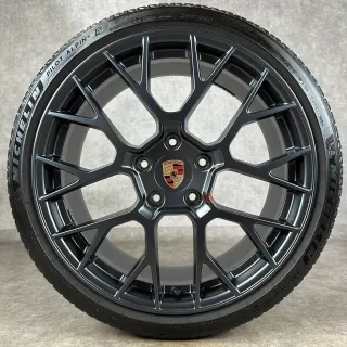 Winterräder Porsche 992.2 20/ 21" Original RS Spyder Design Felgen 992044631H TOP - Bild 5
