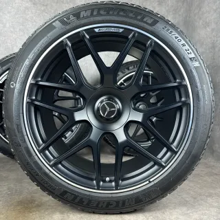 Original Mercedes G63 AMG Winterräder Felgen 22" Kreuzspeiche A4634012000-7X71 G-Klasse W463 W465 - Bild 2