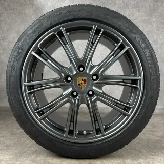 Winterräder Porsche Panamera G2 971 20" Original Exclusive Turbo GTS 4S Felgen Platinum 971044600D - Bild 3