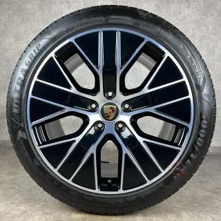 Winterräder Porsche Taycan J1-2 20" 4S Original Turbo Aero Design Felgen 9J1073603CC S GTS - Bild 6
