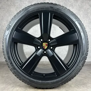 Winterräder Cayenne E3-II Coupé 22" Original Exclusive Design Felgen Turbo 9Y0044643R - Bild 6
