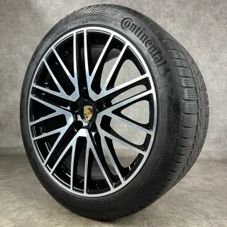 Winterräder Porsche Cayenne E3-2 22" Original Turbo V Felgen 9Y0044663T NC0 GTS S HYBRID - Bild 8