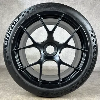 Porsche 992 GT3 RS Felgen 20/21" Schwarz seidenglanz Original ZV Magnesium 992044681CL - Bild 3