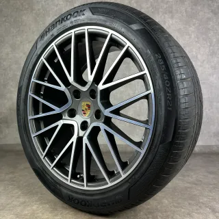 Sommerräder Porsche Cayenne 21" Original RS Spyder Felgen Turbo S GTS E3 9Y0 - Bild 7