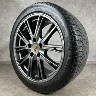 Winterräder Porsche Panamera G2 971 20" Original Exclusive Turbo GTS 4S Felgen Platinum 971044600D - Bild 7