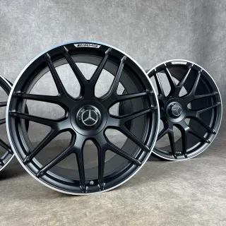 Mercedes GLC 63 S AMG 21" Original Kreuzspeichen Felgen X253 C253 A2534014000 / 4100 - Bild 3