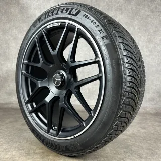 Original Mercedes G63 AMG Winterräder Felgen 22" Kreuzspeiche A4634012000-7X71 G-Klasse W463 W465 - Bild 8
