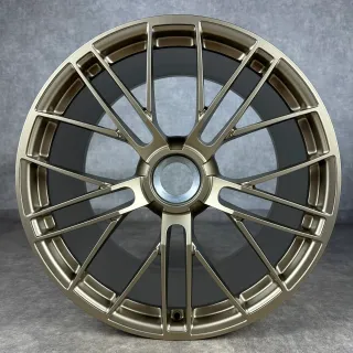 Original Porsche 992.2 20+21 Zoll Turbo S Zentralverschluss Felgen 992601025FJ 992601025FK Neodyme - Bild 7