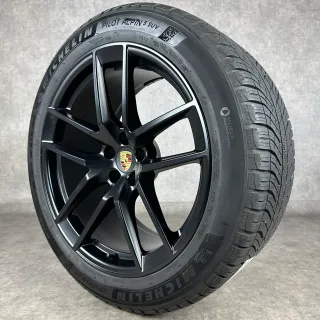 Winterräder Porsche Macan III 20" Original S Rad Felgen Turbo GTS S  T schwarz TOP 95B044650E - Bild 8