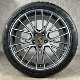 Sommerräder Porsche Cayenne 21" Original RS Spyder Felgen Turbo S GTS E3 9Y0 - Bild 6