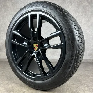 Winterräder Porsche Boxster / Cayman 981 19" Original S GTS Felgen Michelin - Bild 8