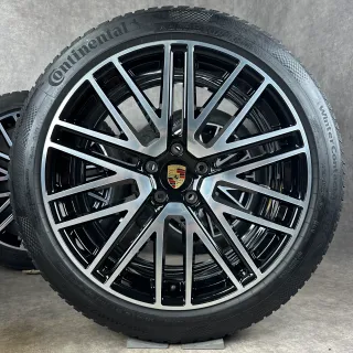 Winterräder Porsche Cayenne E3-2 22" Original Turbo V Felgen 9Y0044663T NC0 GTS S HYBRID - Bild 2
