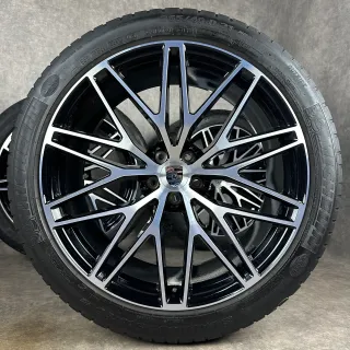 Sommerräder Porsche Macan III 21" Original RS Spyder Felgen T S GTS TOP 95B044669H - Bild 2