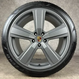 Sommerräder Cayenne E3-II 22" Original Exclusive Design Felgen Turbo 9Y0044663R - Bild 5