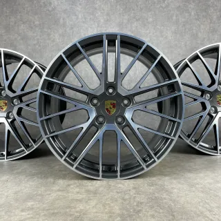 Sommerräder Porsche 911 992.1 20"/21" Original 911 Turbo V Design 5 S Felgen TOP - Bild 2