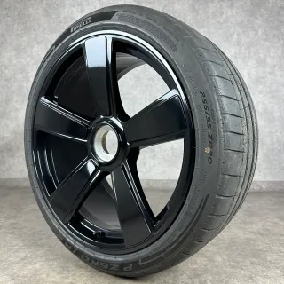 Sommerräder Porsche 992.2 20+21 Zoll Original Sport Classic Zentralverschluss Felgen 992601025AP 992601025EC - Bild 7