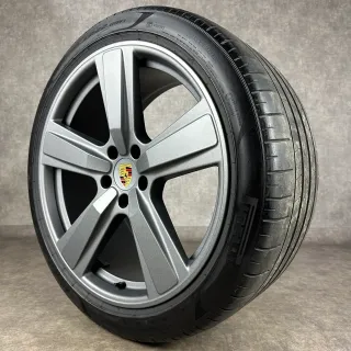 Sommerräder Cayenne E3-II 22" Original Exclusive Design Felgen Turbo 9Y0044663R - Bild 8