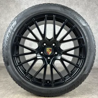 Winterräder Porsche Cayenne Coupé E3 21" Original RS Spyder Felgen Turbo GTS 9YB 9Y0044630S - Bild 4