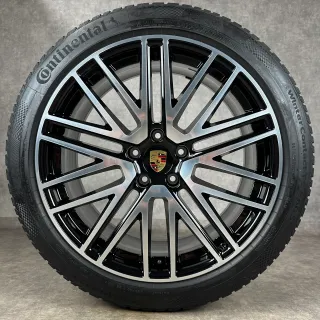 Winterräder Porsche Cayenne E3-2 22" Original Turbo V Felgen 9Y0044663T NC0 GTS S HYBRID - Bild 3