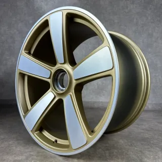 Sommerräder Porsche 992.2 20+21 Zoll Original Sport Classic Zentralverschluss Felgen 992601025EB 992601025EC - Bild 9