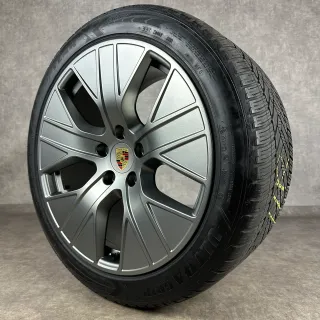 Winterräder Porsche Taycan J1-2 20" S 4S GTS Original Turbo Aero Design Felgen 9J1073603CC - Bild 8