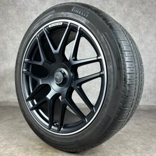 Original Mercedes G63 AMG Sommerräder Felgen 22" Kreuzspeiche A4634012000-7X71 G-Klasse W463 W465 - Bild 8