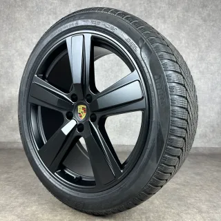 Winterräder Cayenne E3-II Coupé 22" Original Exclusive Design Felgen Turbo 9Y0044643R - Bild 7