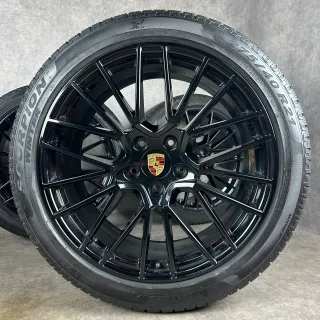 Winterräder Porsche Cayenne E3 21" Original RS Spyder Felgen Turbo S GTS 9Y0 TOP 9Y0044610H - Bild 2