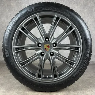 Winterräder Porsche Panamera G2 971 20" Original Exclusive Turbo GTS 4S Felgen Platinum 971044600D - Bild 4