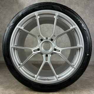 Sommerräder Porsche 992 + 992.2 GT3 Felgen 20/21" Touring SILBER 992044686CB Original ZV TOP - Bild 6