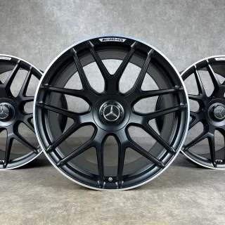 Mercedes GLC 63 S AMG 21" Original Kreuzspeichen Felgen X253 C253 A2534014000 / 4100 - Bild 2