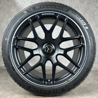Original Mercedes G63 AMG Winterräder Felgen 22" Kreuzspeiche A4634012000-7X71 G-Klasse W463 W465 - Bild 3