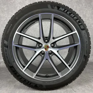 Winterräder Porsche Macan III 20" Original S Rad Felgen Turbo GTS S T 95B044650D - Bild 3