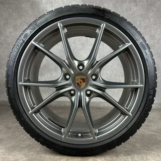 Winterräder Porsche 991.2 20" Original Carrera SIV C4 4S TARGA TURBO Platinum 99104460126 - Bild 3